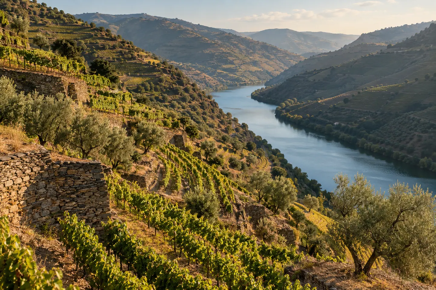 Illustration générée par IA — Douro