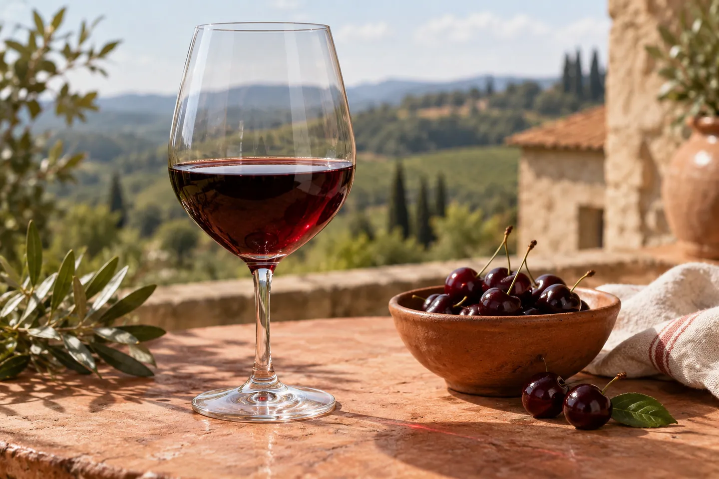 Photo d’illustration générée par IA pour « Carignan ». Scène fictive ; ne représente pas un établissement réel ni une identification botanique.