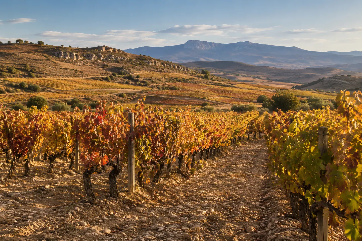 Illustration générée par IA — Rioja