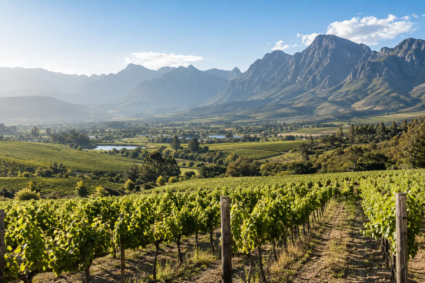Illustration générée par IA — Stellenbosch
